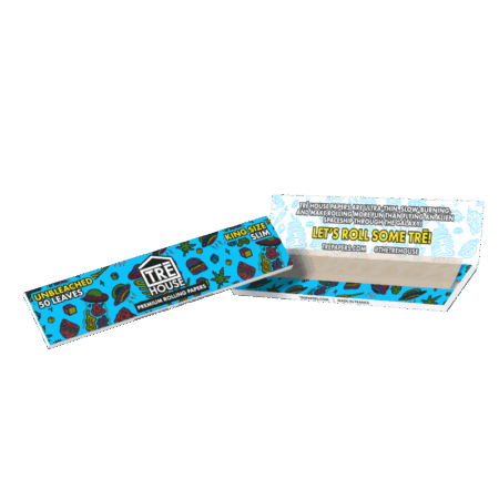 Premium Rolling Papers - King Size Slim - Unbleached - (50 Pack)