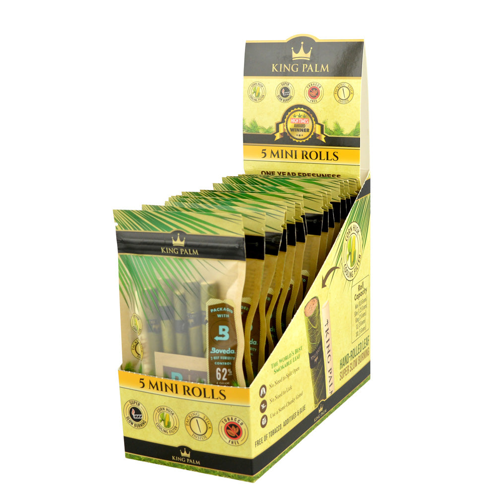 King Palm Wrap Pouches – 5pk / Mini 15pcs
