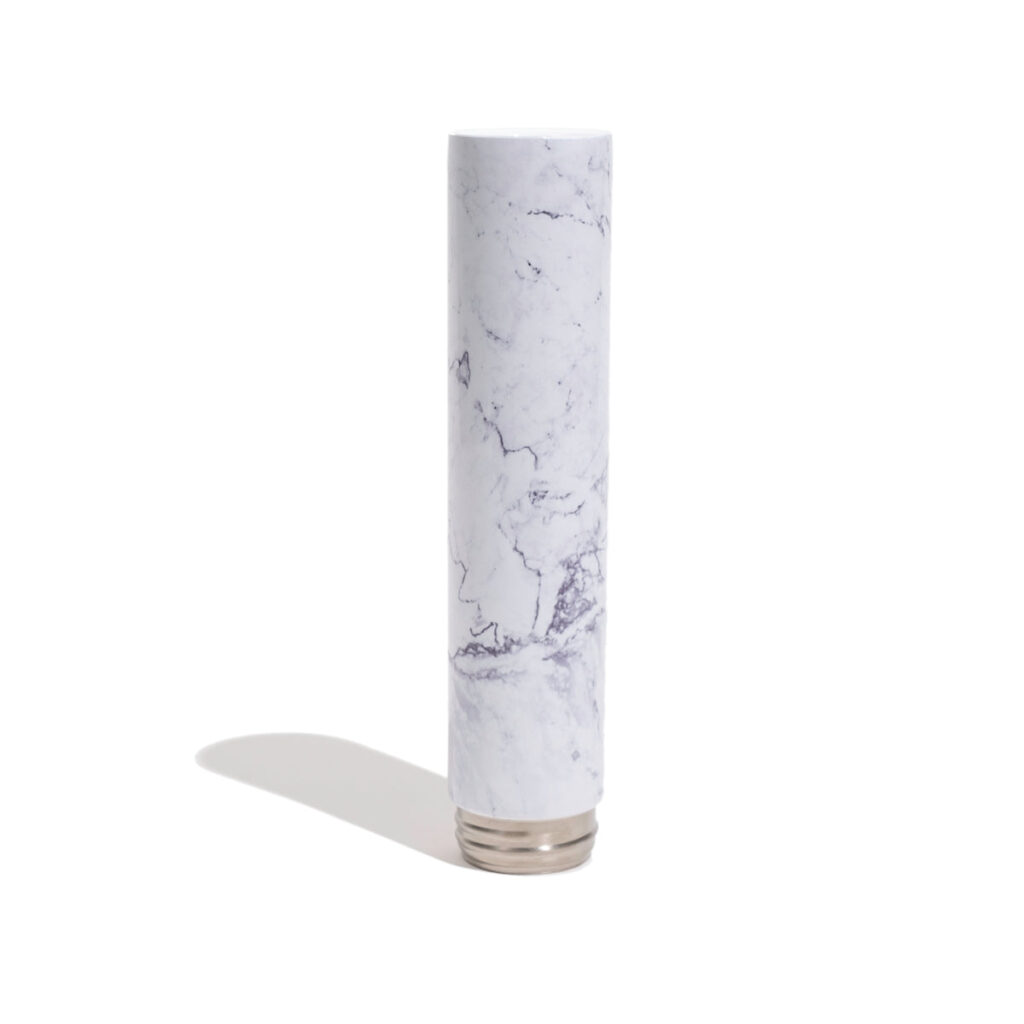 Chill – Mix & Match Series – White Marble 2 Bong Neckpiece