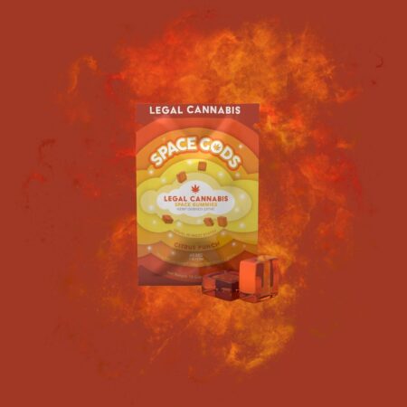 Space Gummies | Citrus Punch | Delta 9 + CBD 2CT Bag