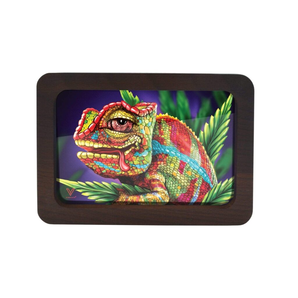 Cloud 9 Chameleon 3D High Def Wood Rollin’ Tray