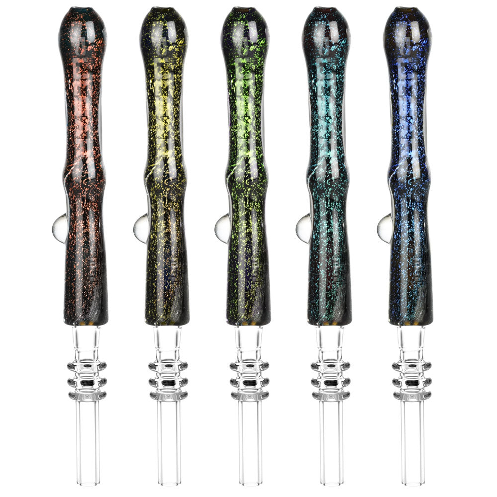 Pulsar Galaxy Glass Dab Straw – 6.5″ / Colors Vary