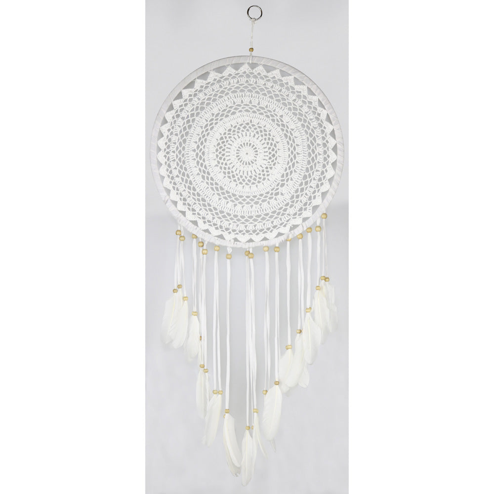 Crochet Dreamcatcher – 12″ / Colors Vary