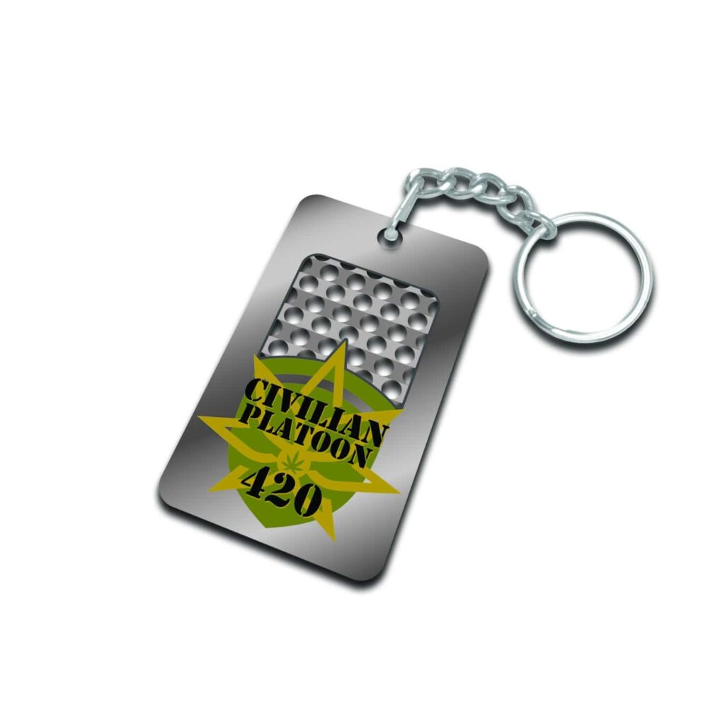 Grinder Necklace/Keychain (3-4 Color Print)