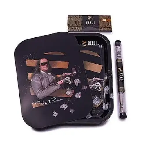 Benji Tray Kit Premium Rolling Tray for Enthusiasts