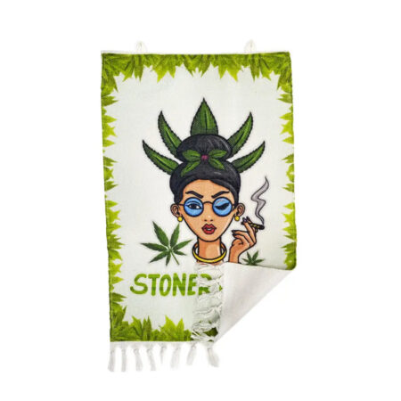 Stoner Mom Art Handloom Wall Hanging Smokerolla Magazine Decor