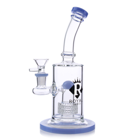 8IN ROYAL GLASS PERK RIG