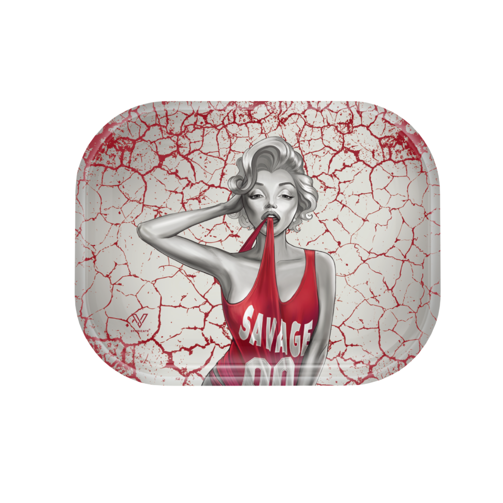 Dank Diva Metal Rollin’ Tray