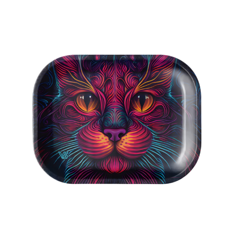 Cat Prism Metal Rollin' Tray