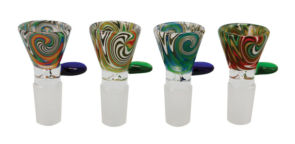 Worked Herb Slide – 19mm Male / Colors Vary