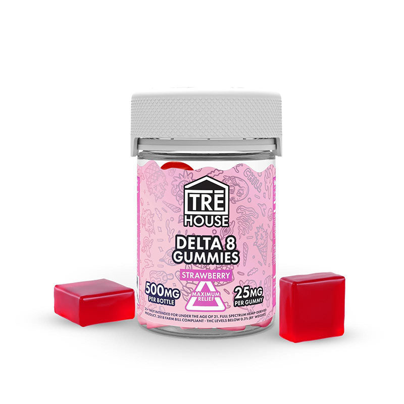Sample – Gummies – Delta 8 – Strawberry