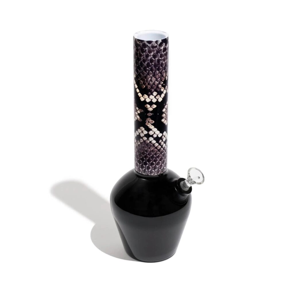 Chill Bong – Mix & Match – Gloss Black & Snake Skin Bong Combo