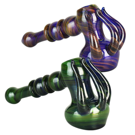 Alien Aesthetic Hammer Bubbler Pipe - 7.25"