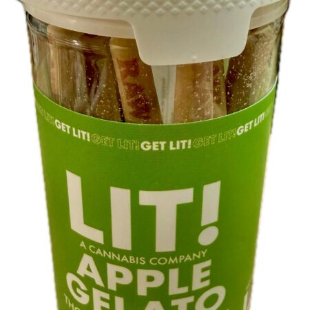 Diamond Lit! THC Liquid Diamonds Pre-Rolls - 2G x 10ct Jar (Hybrid)