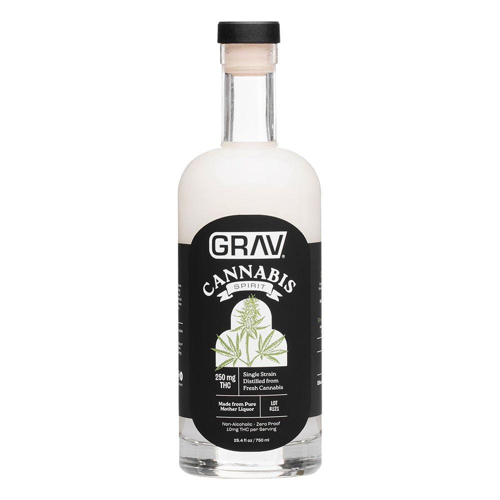 GRAV Black Label D9 THC Spirits – 250mg / 750ML