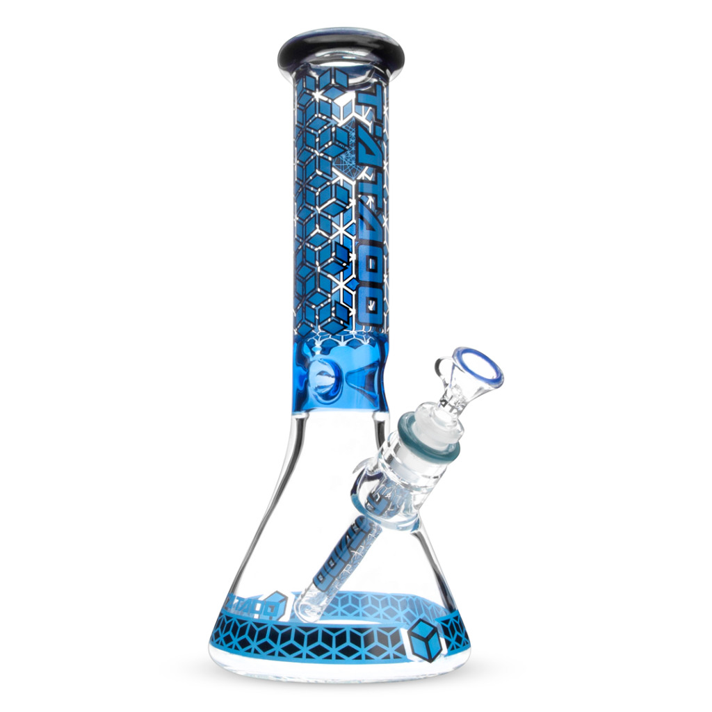 Lookah Glass 12″ Geometric Water Pipe