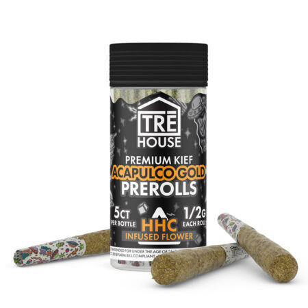 Preroll - Acapulco Gold - HHC Infused Flower - 5ct - (12 x 8 Pack) - 96pc MC