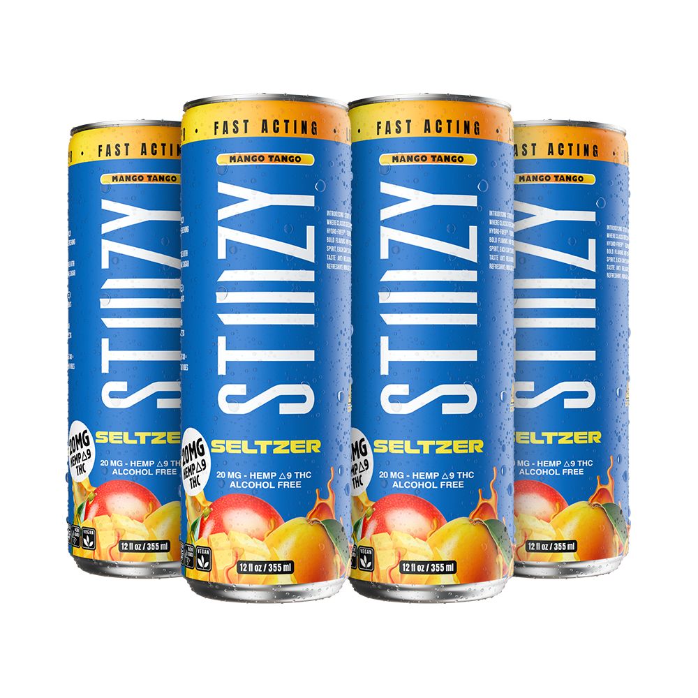 STIIIZY D9 Hemp Seltzer | 12oz | 20mg | 24ct Case