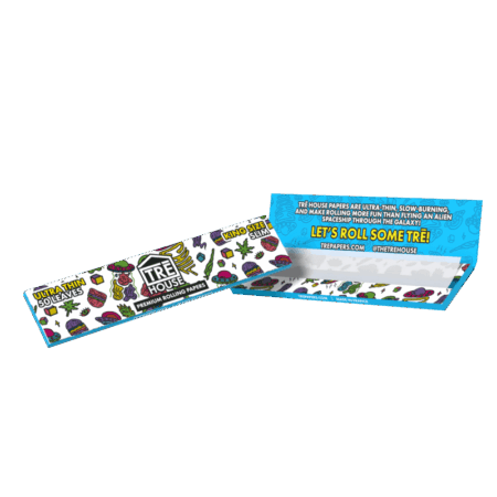 Premium Rolling Papers - King Size Slim - Ultra Thin - (50 Pack)