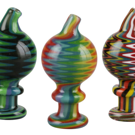 Worked Carb Cap – 27mm Diameter / Colors Vary