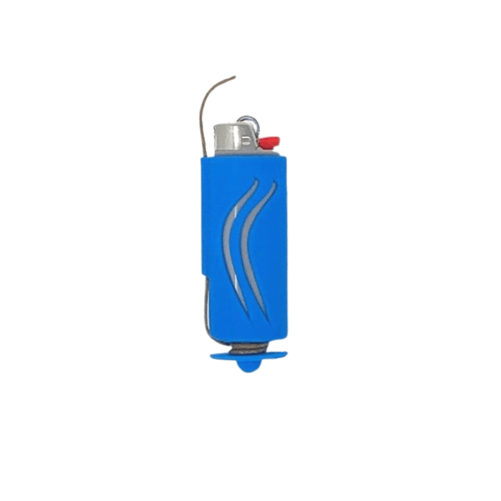 Aqua Hemp Wick Lighter Case – Fits Standard Lighters – Easy to Use Hemp Feeder for Slower & More Natural Flame