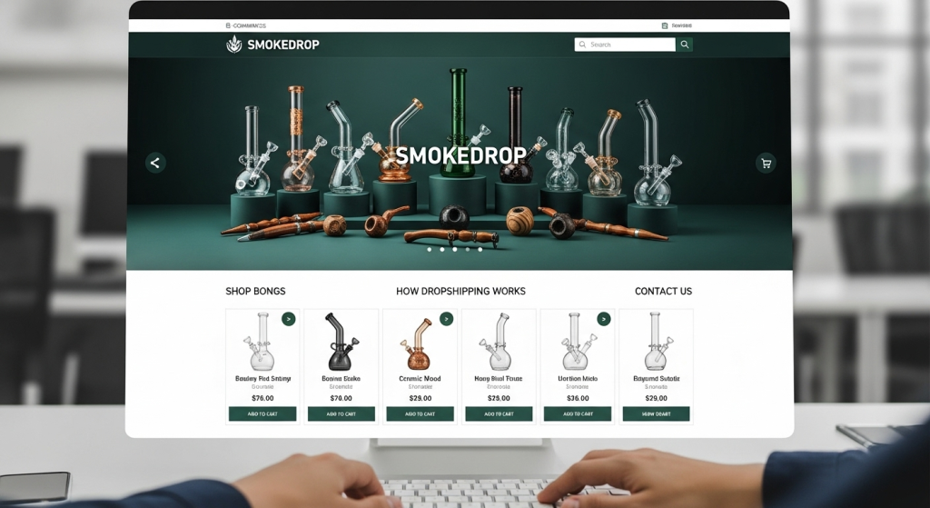 Bong And Pipe Dropshipping With Smokedrop