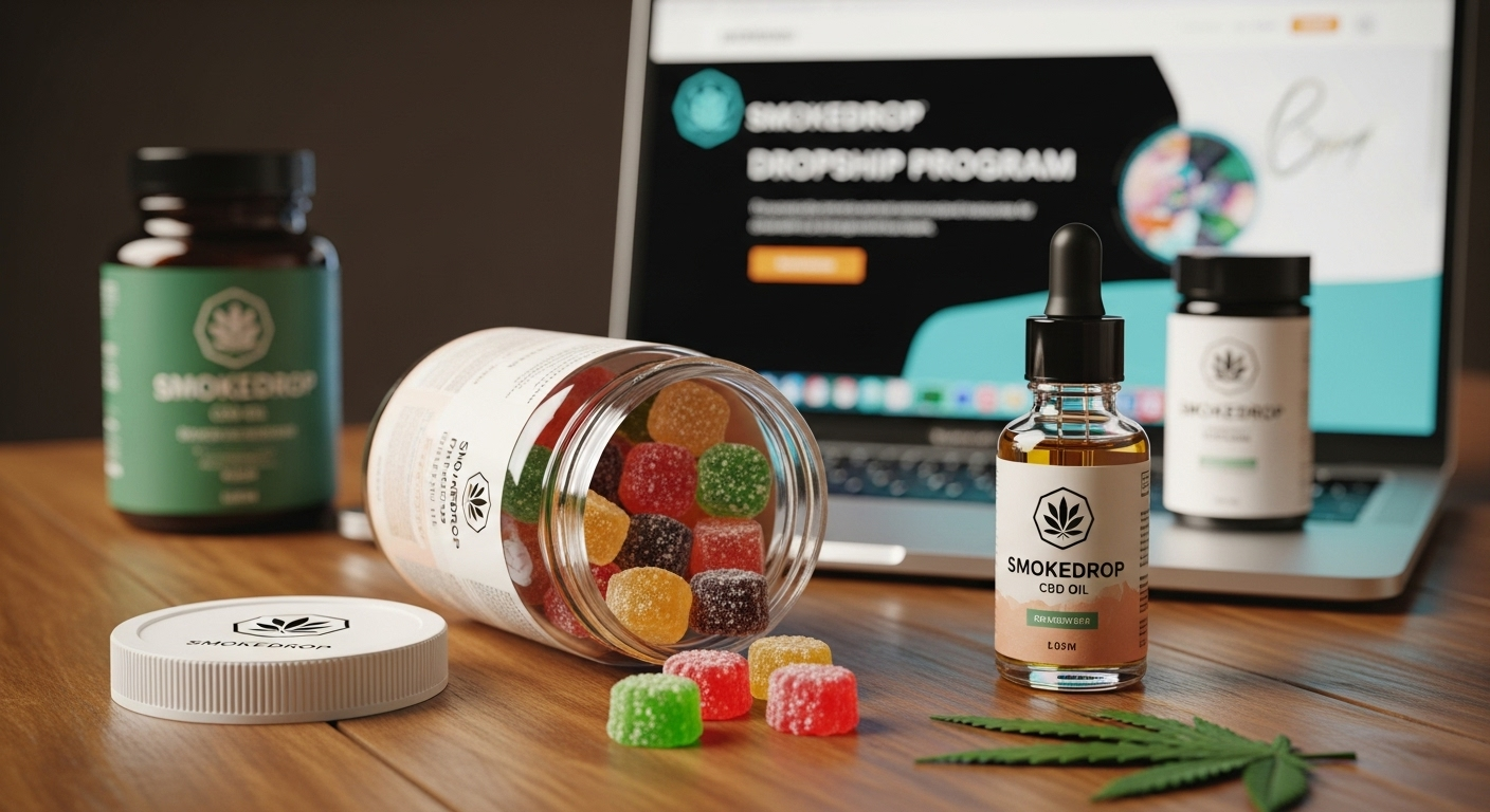CBD Gummies Dropship Program Using Smokedrop