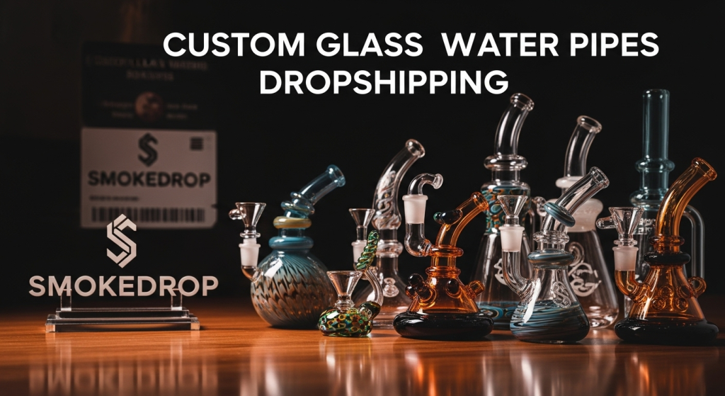 Custom Glass Water Pipes Dropshipping Using Smokedrop