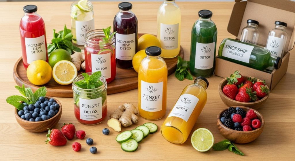 Dropship Detox Drinks With Smokedrop