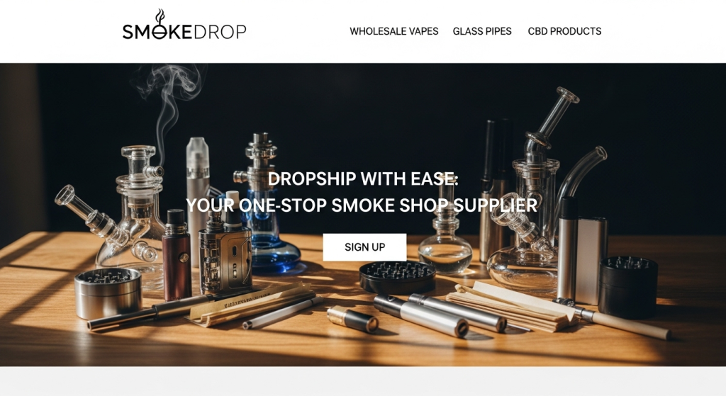 Dropship Smoke Shop Suppliers Using Smokedrop