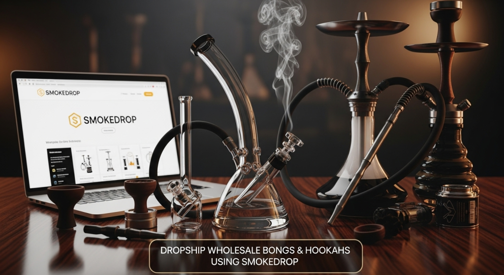 Dropship Wholesale Bongs Hookahs Using Smokedrop