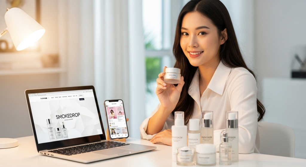 Dropshipping Skincare Brands Using Smokedrop