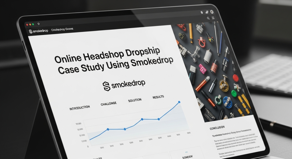 Online Headshop Dropship Case study Using Smokedrop