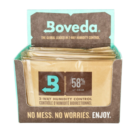 Boveda Humidity Control - 58% 67g - 12PC DISPLAY
