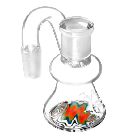 Pulsar Ash Catcher – Worked / 14mm Male / Colors Vary