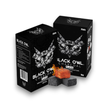 Black Owl Flat Charcoal for Refined Sessions