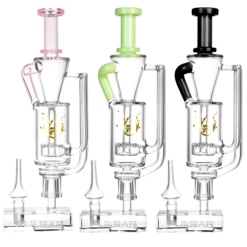 Pulsar Vapor Vessel Recycler Kit – 11.25″/14mm F/Colors Vary
