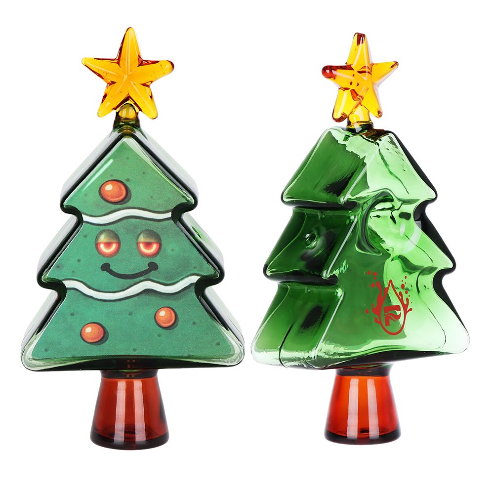 Pulsar Holiday Party Tree Glass Hand Pipe – 5″