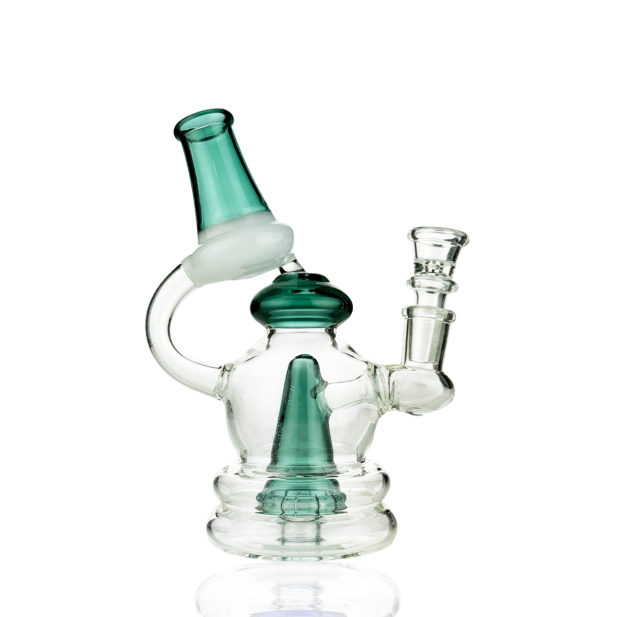 7-Inch Recycler Water Pipe with 14mm Bowl - Image 4