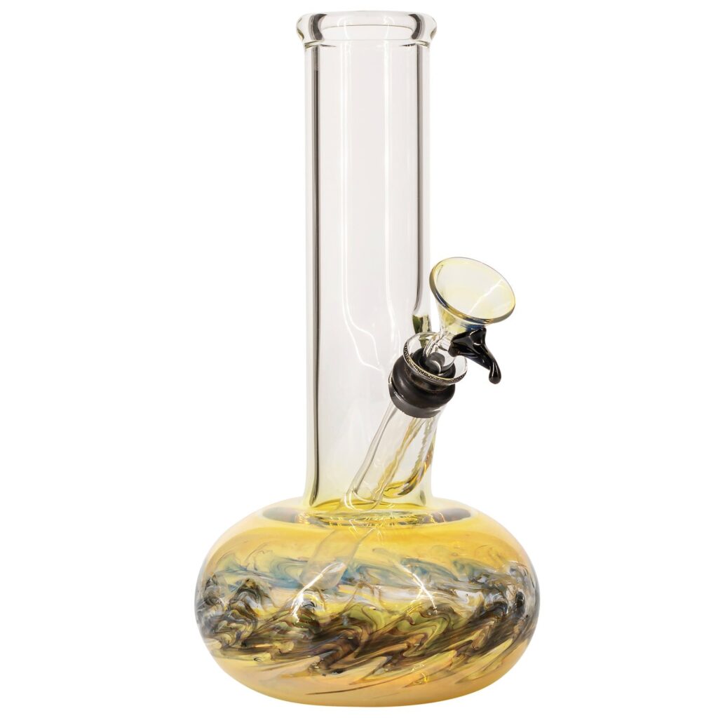 LA Pipes “Smoke Signals” Buoy Fumed Base Bong