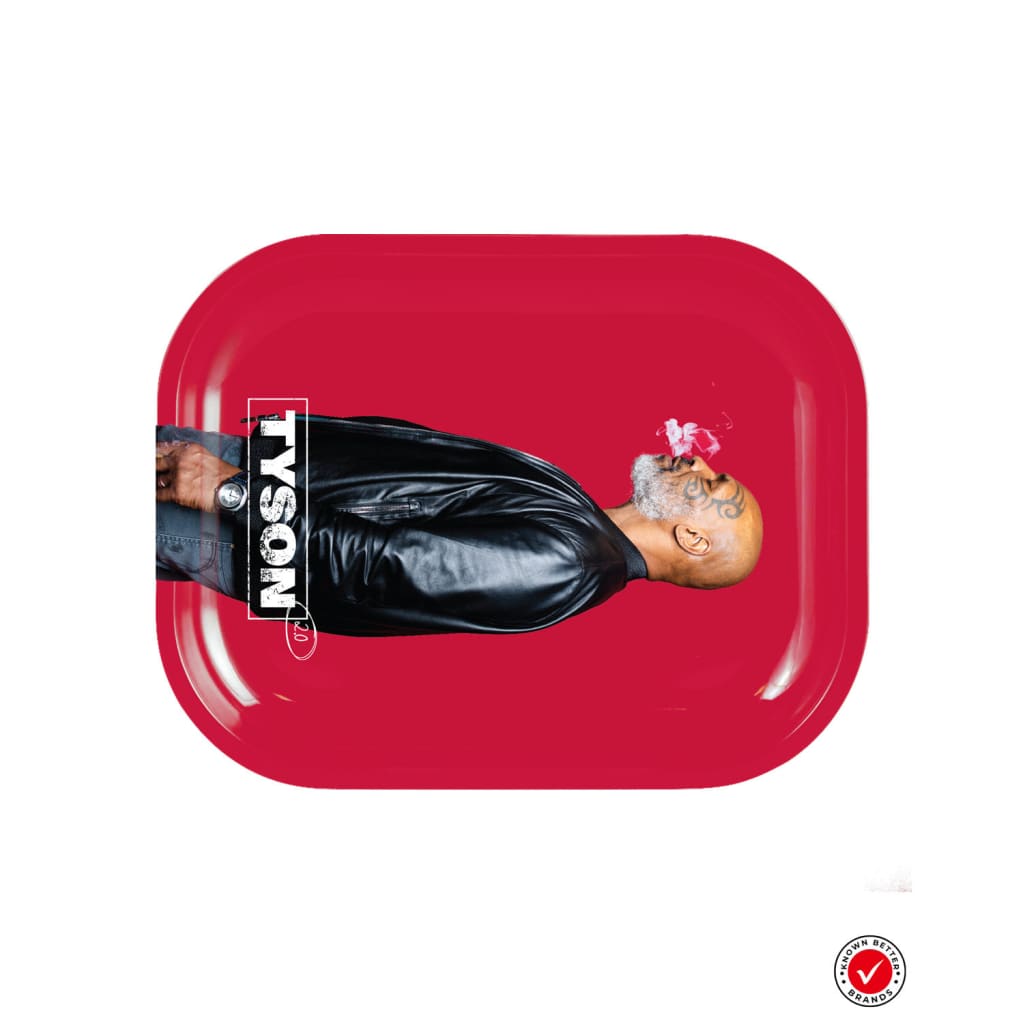 Tyson 2.0 Red Rolling Tray for Organizing Rolling Supplies
