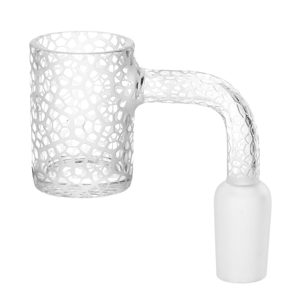 Pulsar Quartz Banger – Cellular Mosaic Etched