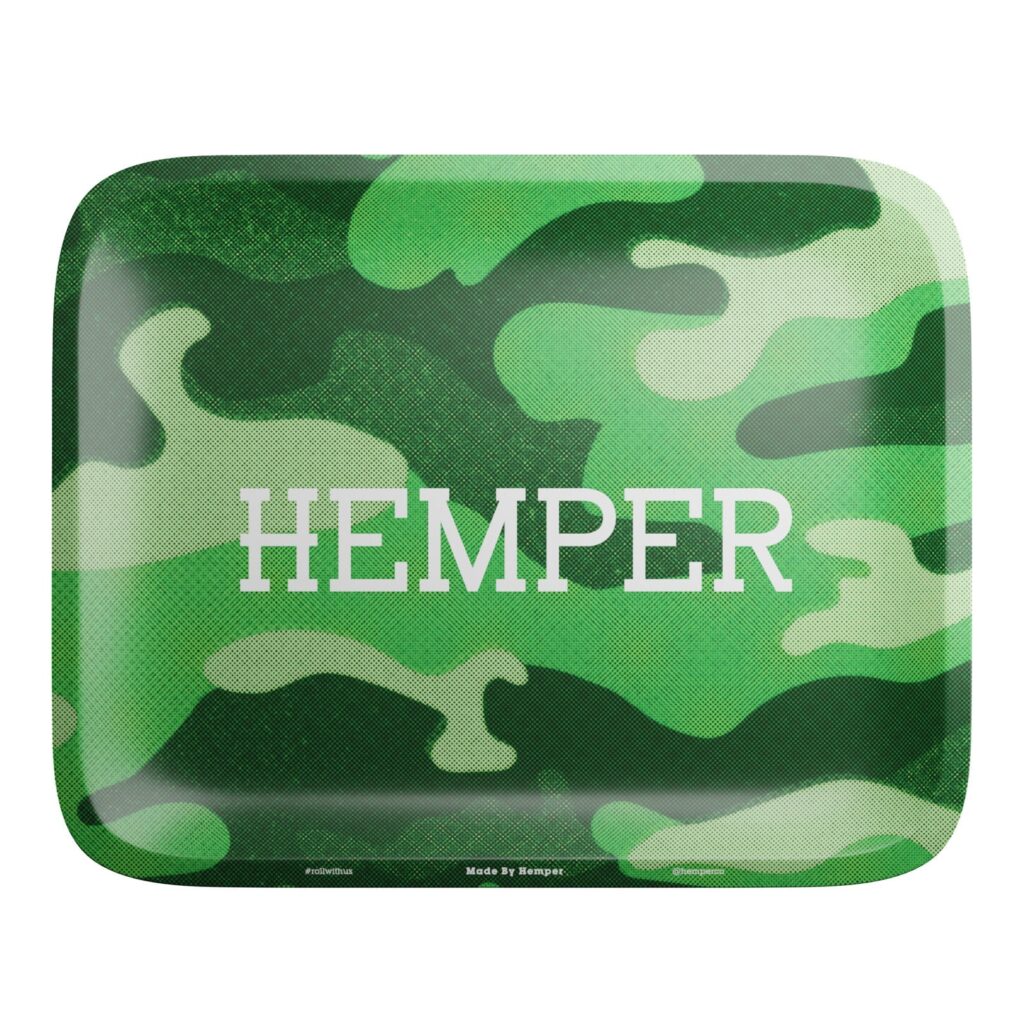 HEMPER – Camouflage Rolling Tray