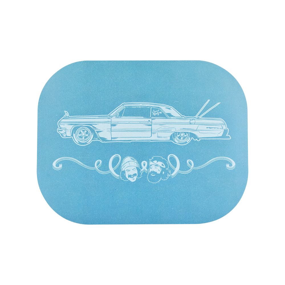 Cheech & Chong’s x Pulsar Mini Magnetic Rolling Tray Lid – Love Machine/7″x5.5″