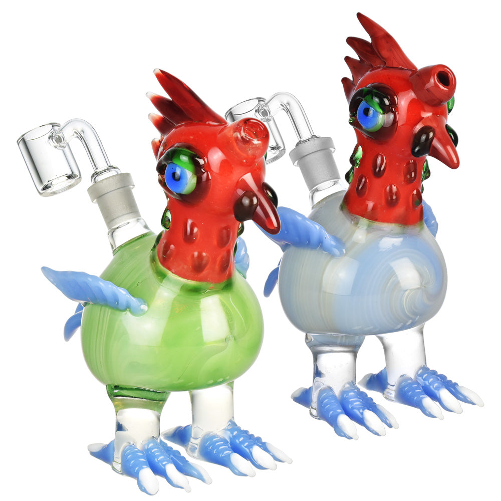 Smoking Cockadoodle Dab Rig – 7″/14mm F/Colors Vary