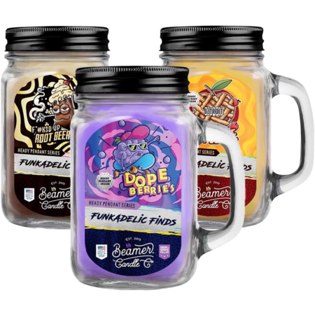 Beamer Candle Co. Funkadelic Finds Collection Hidden Pendant Mason Jar Candle | 12oz