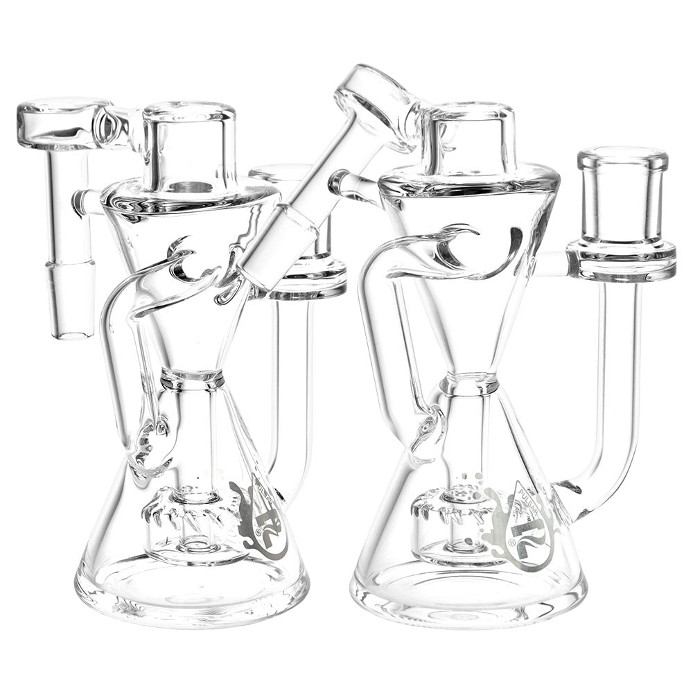 Pulsar Hourglass Recycler Ash Catcher | 5.25″ | 14mm