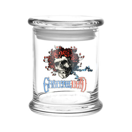 Grateful Dead x Pulsar Pop Top Jar – Skull and Roses / 1/2oz