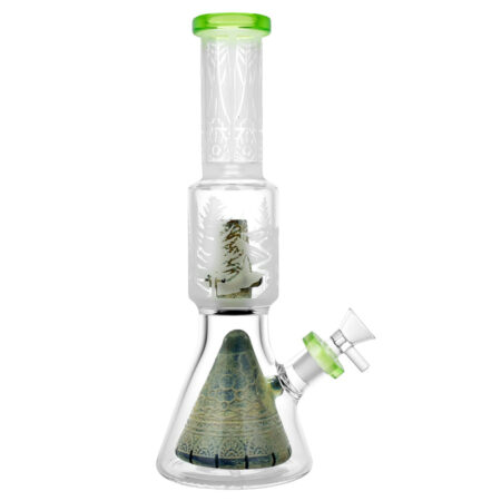 Tree Dimensional Beaker Water Pipe - 12.5"/19mm F