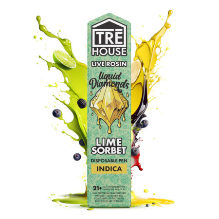 Sample - Pen - Lime Sorbet - Live Rosin - Liquid Diamonds - Indica